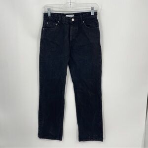 Zara High Rise Regular Length Straight Fit Jeans 8197/060 Size US 4
